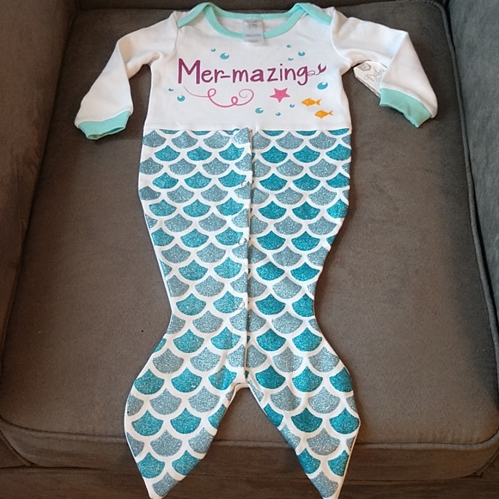 Baby Ganz Collection- "Mer-mazing" Footsie